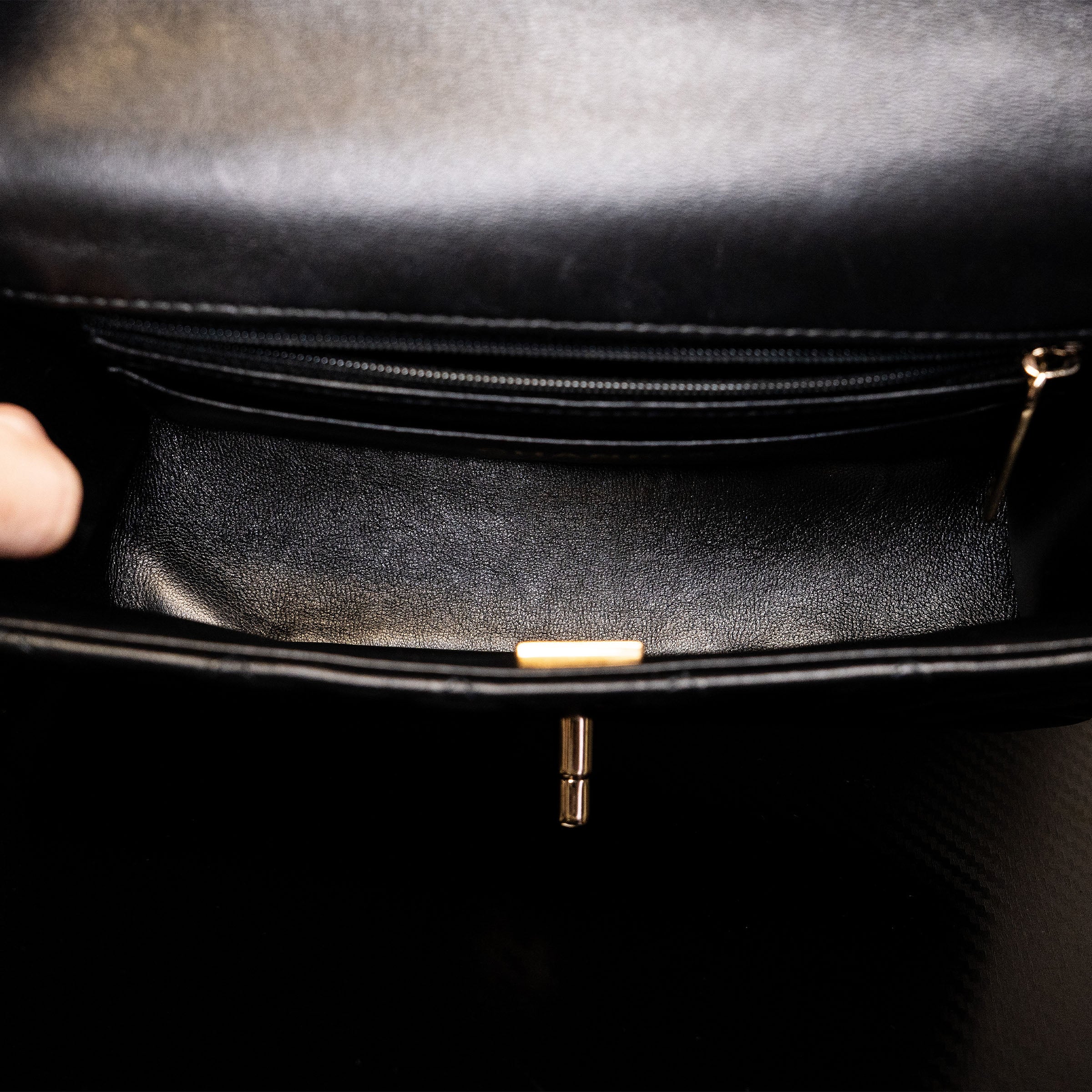 Chanel Mini Flap Black Single Flap Handbag