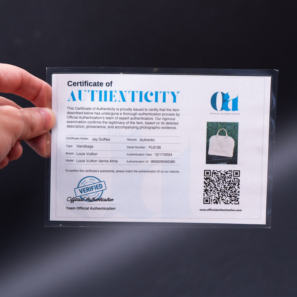 Louis Vuitton Vernis Monogram Alma Handbag