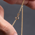 14k Yellow Gold Heart By The Yard Chain Bracelet