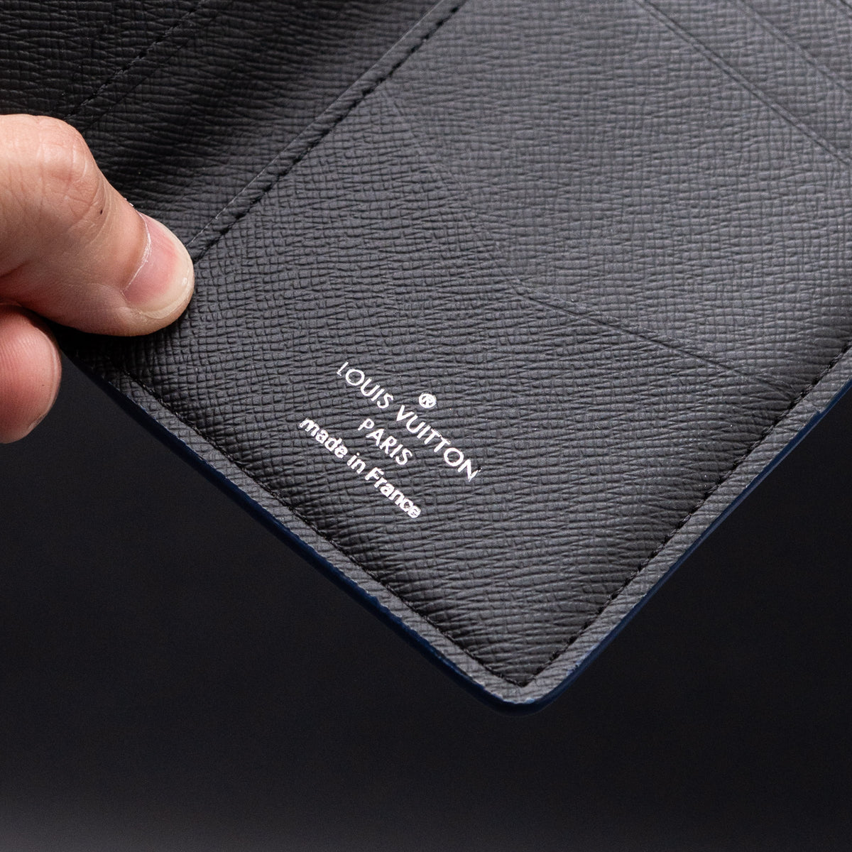 Louis Vuitton Pocket Organizer Damier Graphite Wallet