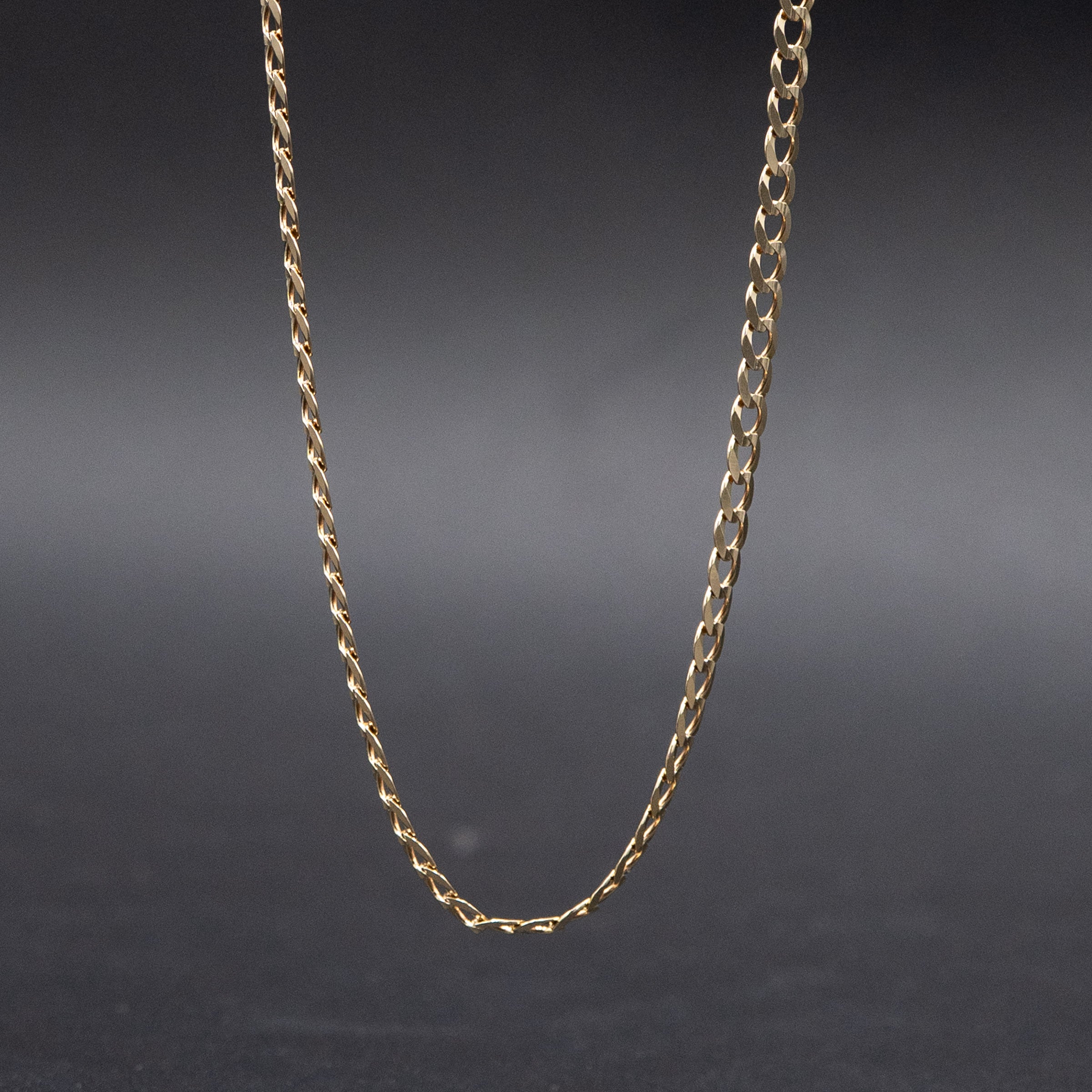 14k Yellow Gold Gucci Link Chain Necklace