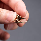 10k Yellow Gold Marquise Shape Vintage Ring