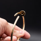 Cartier Juste Un Clou Size 17 Yellow Gold Bangle Bracelet