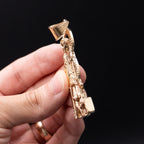 14k Yellow Gold Saint Lazarus Pendant