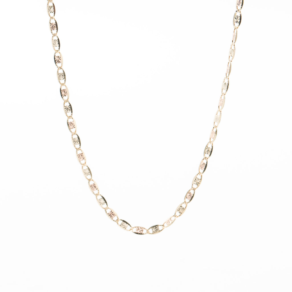 10k Yellow Gold Anchor Link Chain Necklace