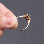 10k Yellow Gold Marquise Shape Vintage Ring