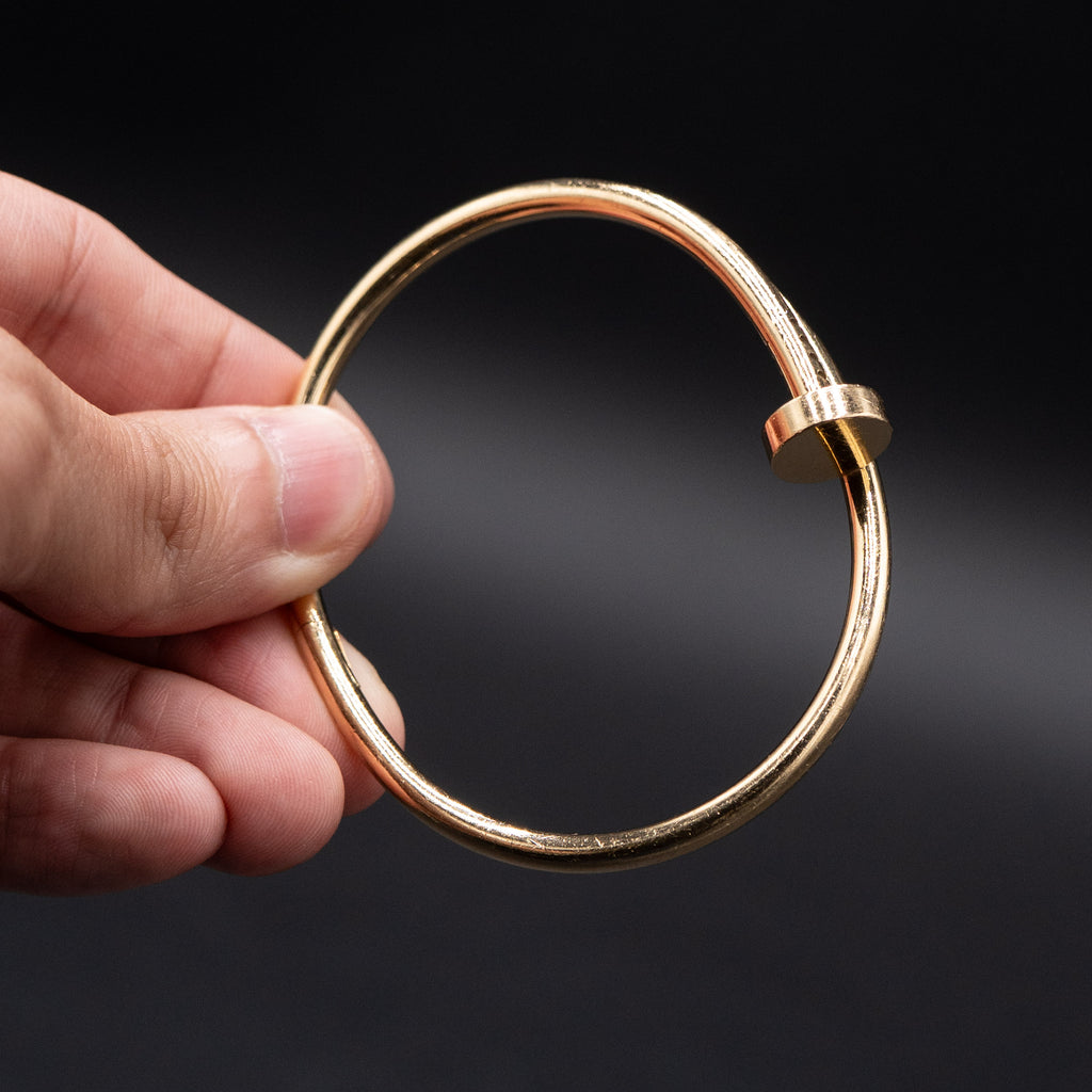 Cartier Juste Un Clou Size 17 Yellow Gold Bangle Bracelet
