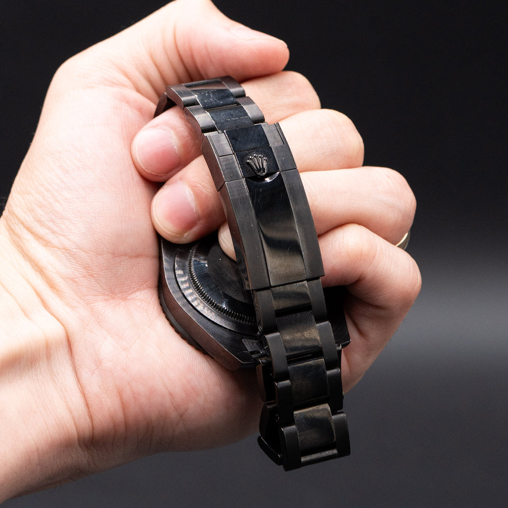Rolex GMT-Master II "Batman" Custom PVD Watch