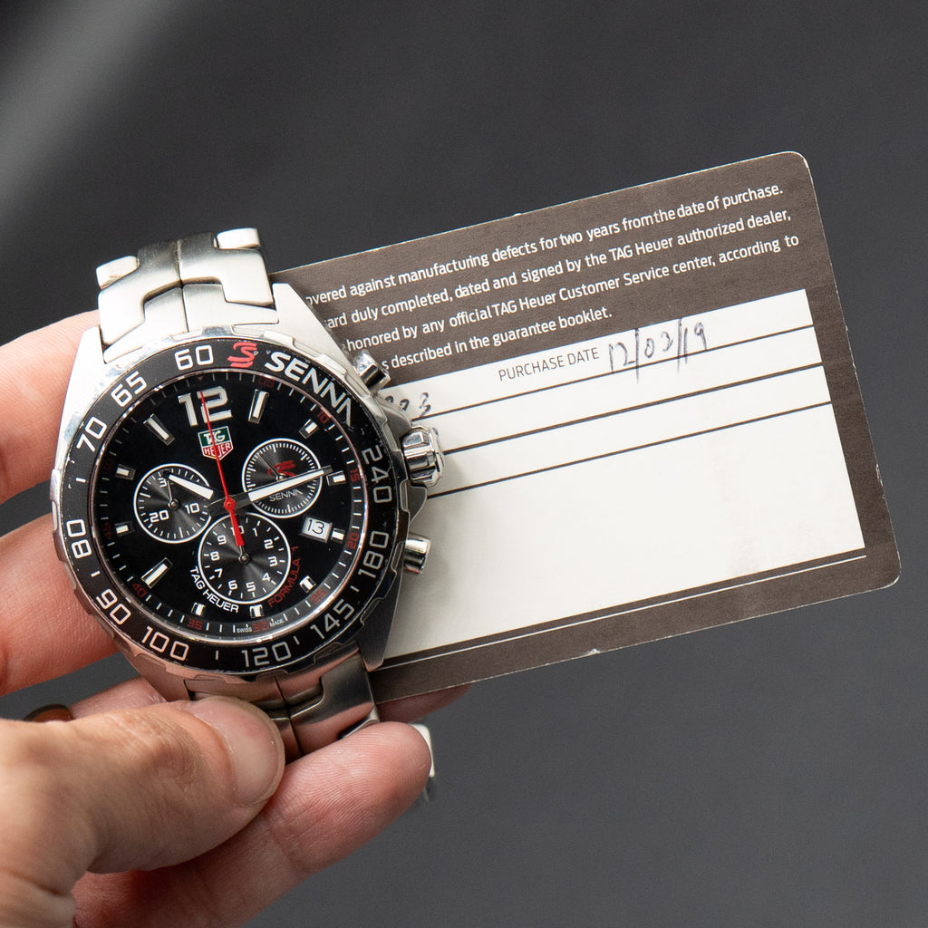 TAG Heuer Formula 1 Senna Edition Stainless Steel Watch