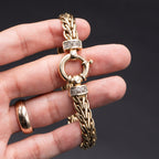 14k Yellow Gold Wheat 6 inch Chain Bracelet
