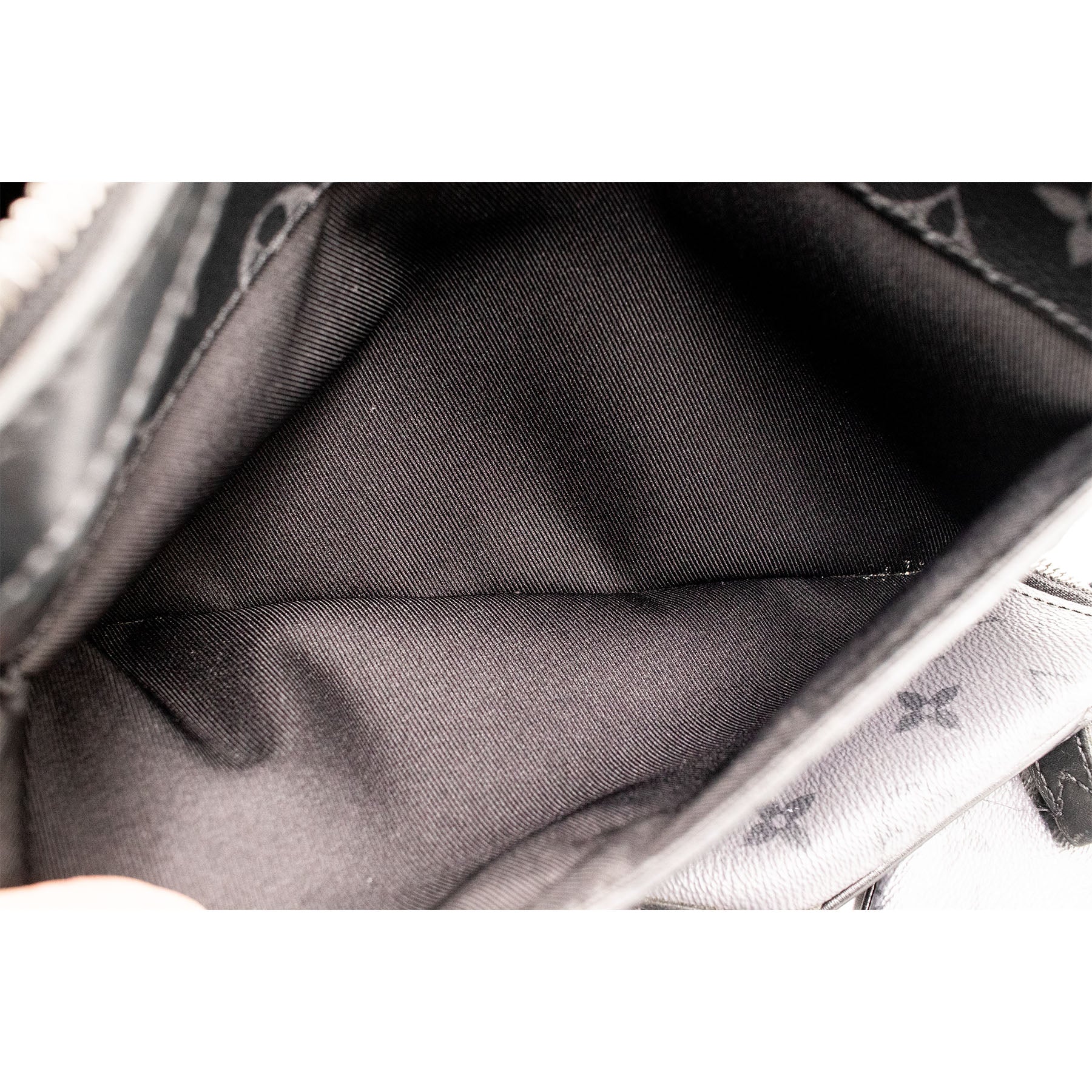 Louis Vuitton Trio Messenger Crossbody Monogram Black & Gray Handbag