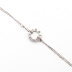 Cartier 18k White Gold "Love" loose chain bracelet