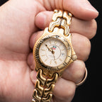 Tag Heuer Professional Cream Dial Stainless Steel Ladies Watch