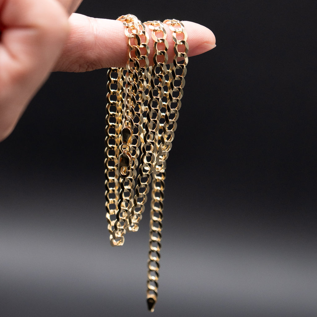 14k Yellow Gold Gucci Link Chain Necklace