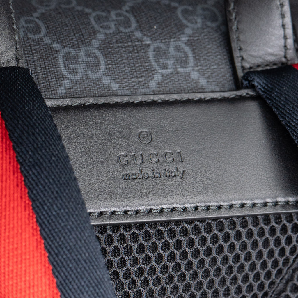 Gucci GG Black Large Backpack