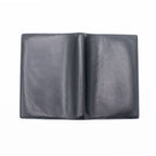 Hermes Passport Agenda Folding Black Leather Wallet