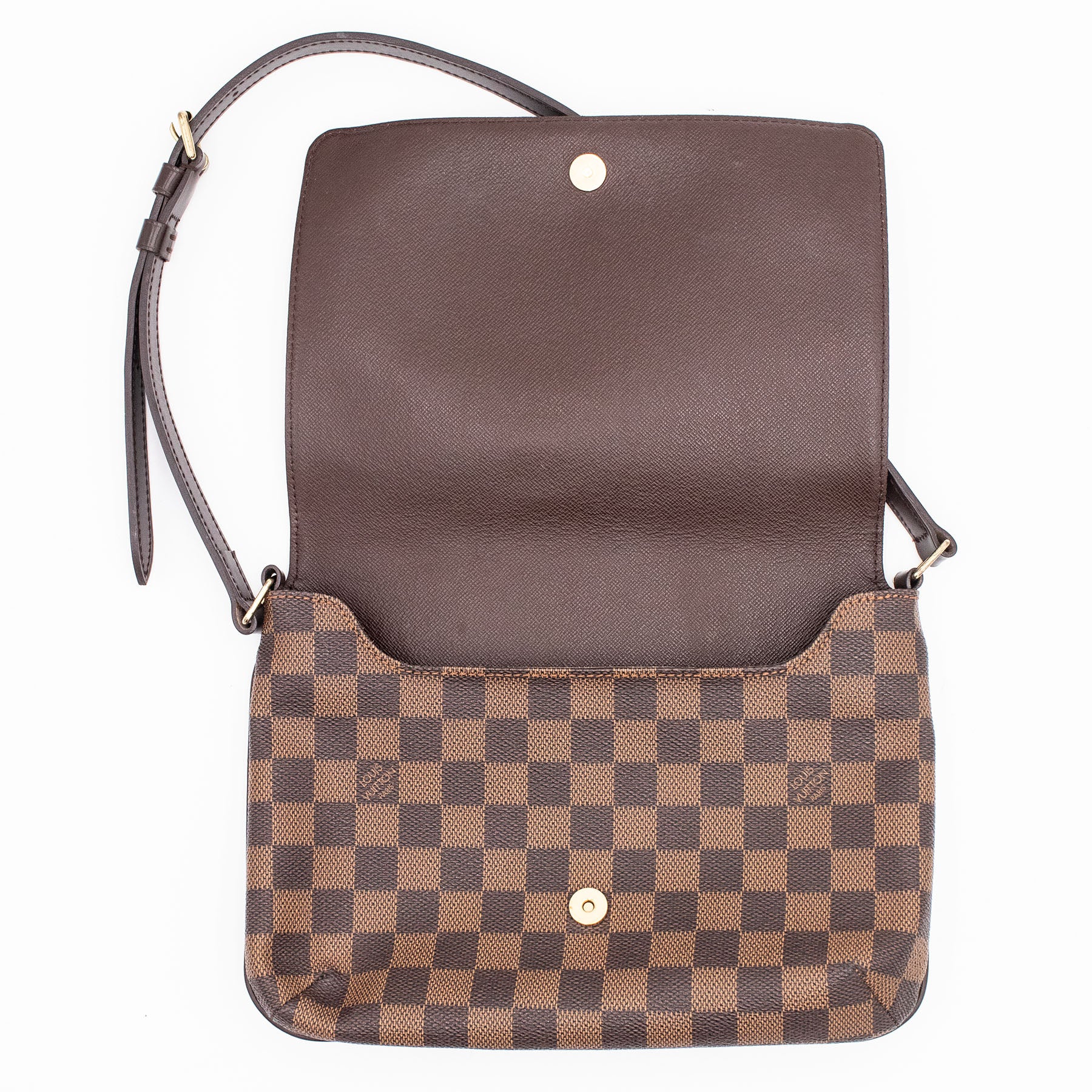 Louis Vuitton Mussette Tango Leather Handbag