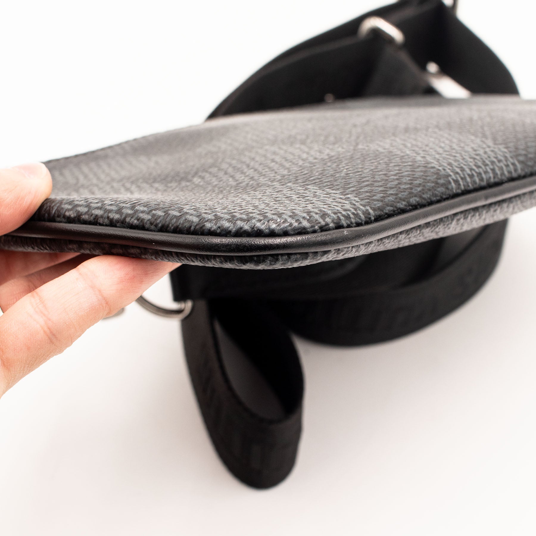 Louis Vuitton Trio Messenger Crossbody Black Handbag