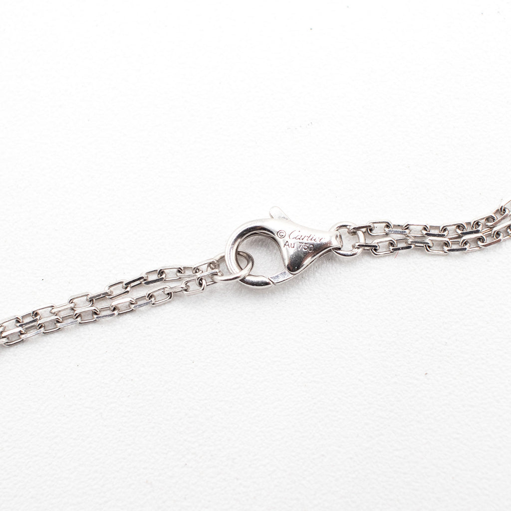 Cartier 18k White Gold "Love" loose chain bracelet