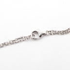 Cartier 18k White Gold "Love" loose chain bracelet