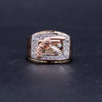 14k Yellow Gold Magnum Wide Mens Ring
