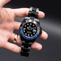Rolex GMT-Master II "Batman" Custom PVD Watch