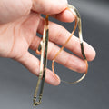 14k Yellow Gold Herringbone Ladies Necklace