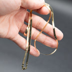14k Yellow Gold Herringbone Ladies Necklace