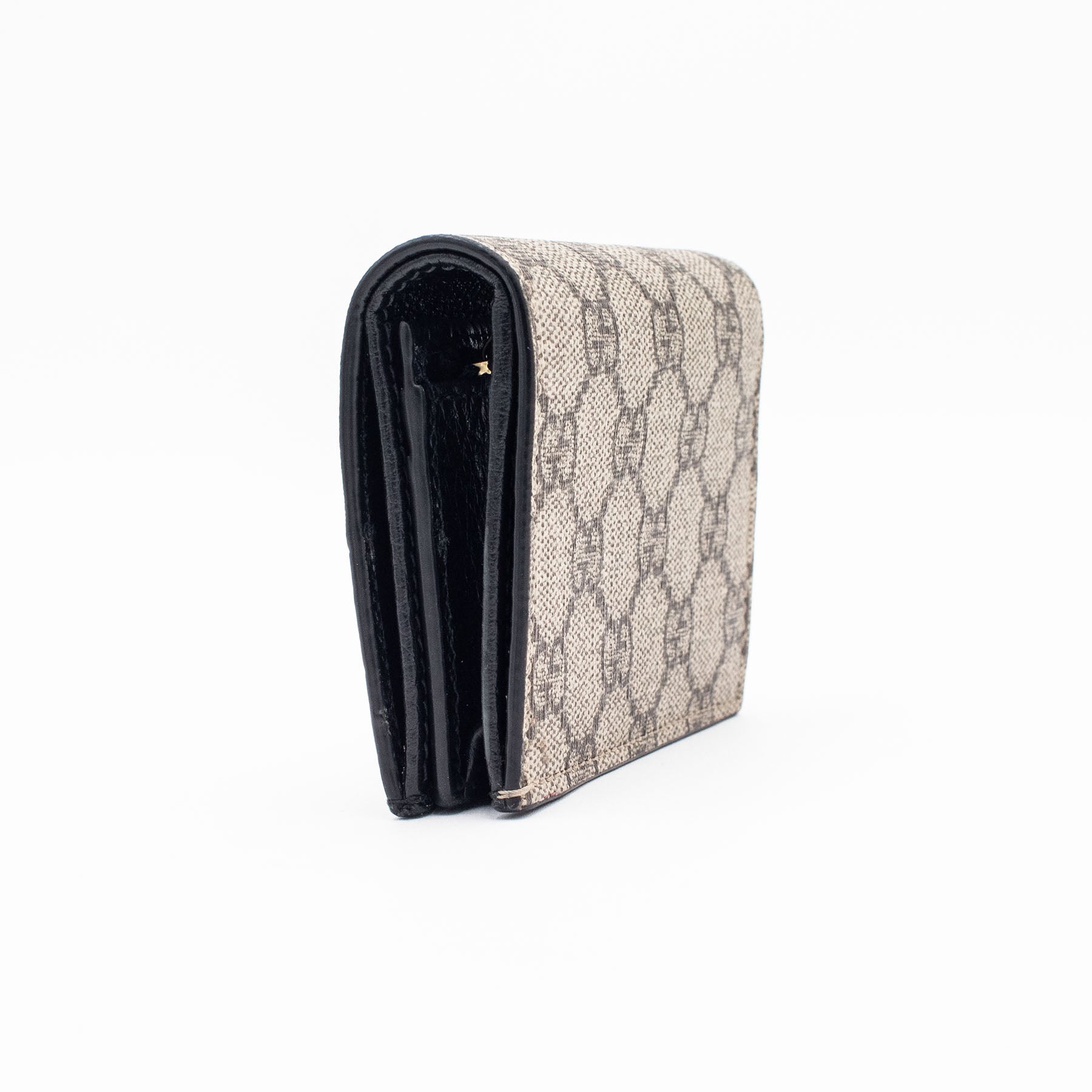 Gucci GG Marmont Bi-Color Canvas Wallet