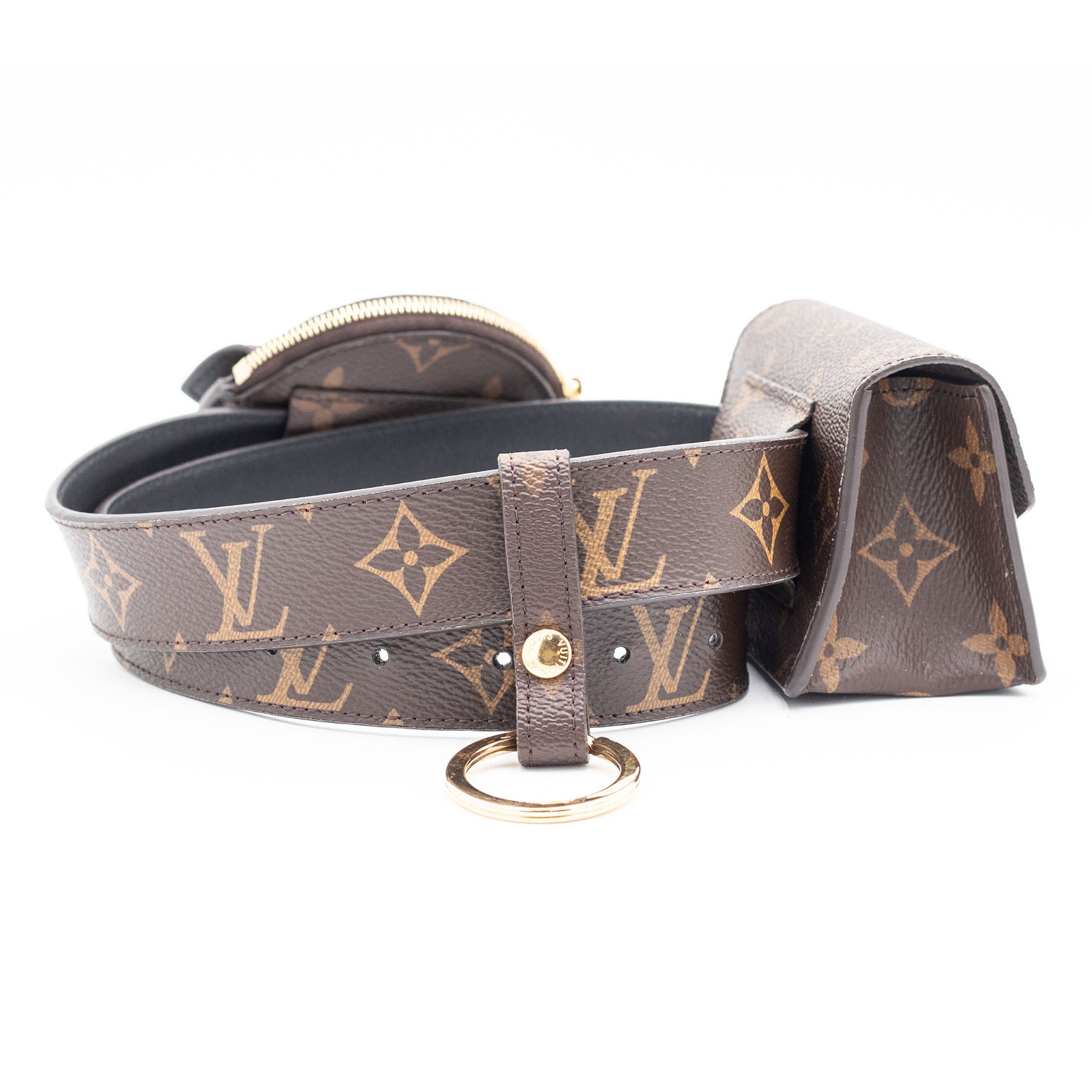 Louis Vuitton Daily Multi Pocket Monogram Canvas Belt