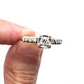 14k White Gold 0.50ctw Round Diamond Ring