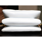LOUIS VUITTON Monogram Embossed Coussin PM White Handbag