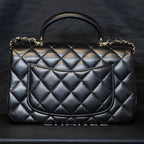 Chanel Mini Flap Black Single Flap Handbag