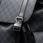 Gucci GG Black Large Backpack