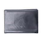 Hermes Passport Agenda Folding Black Leather Wallet
