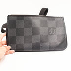 Louis Vuitton Trio Messenger Crossbody Black Handbag