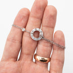 Cartier 18k White Gold "Love" loose chain bracelet