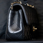 Chanel Mini Flap Black Single Flap Handbag