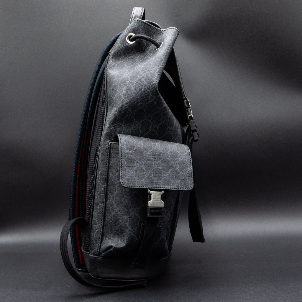 Gucci GG Black Large Backpack