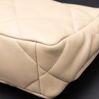 Chanel Medium Single Flap Lambskin Beige Handbag