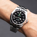 Pre-Owned Rolex 126900 Air-King Black Dial Stainless Steel With Box And Papers