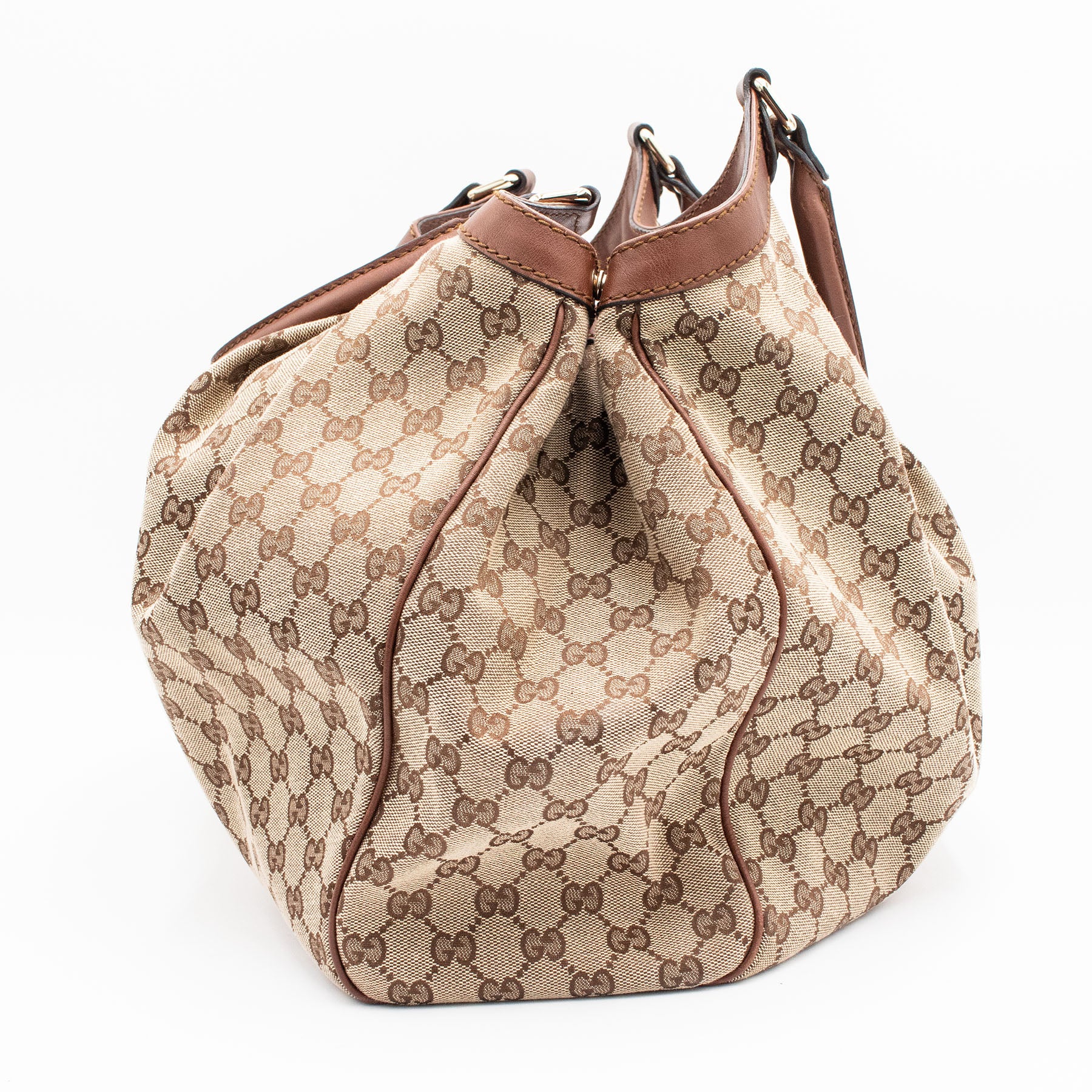 Gucci GG Canvas Sukey Tote Large Handbag