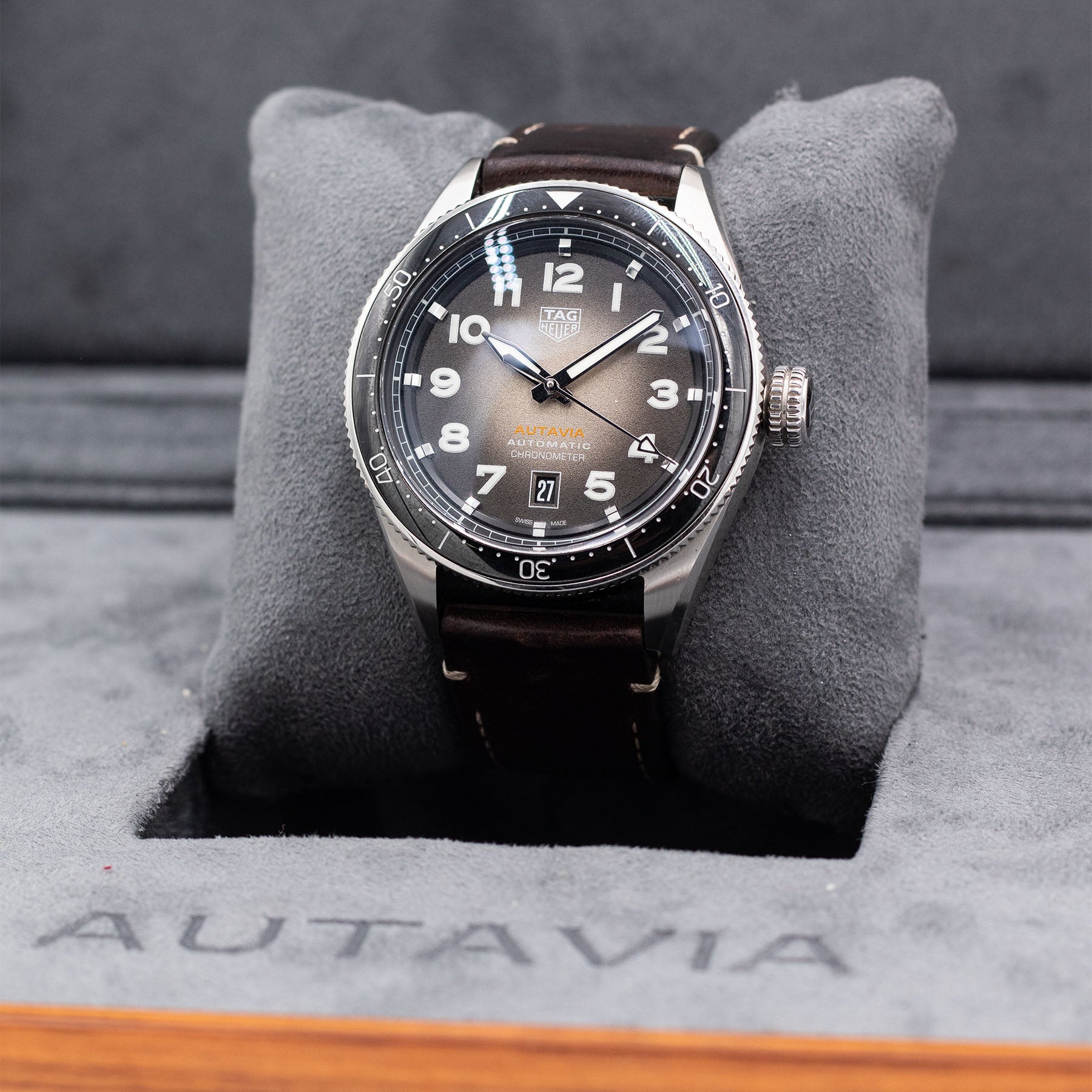Tag Heuer WBE5114 Autavia Stainless Steel Automatic Watch