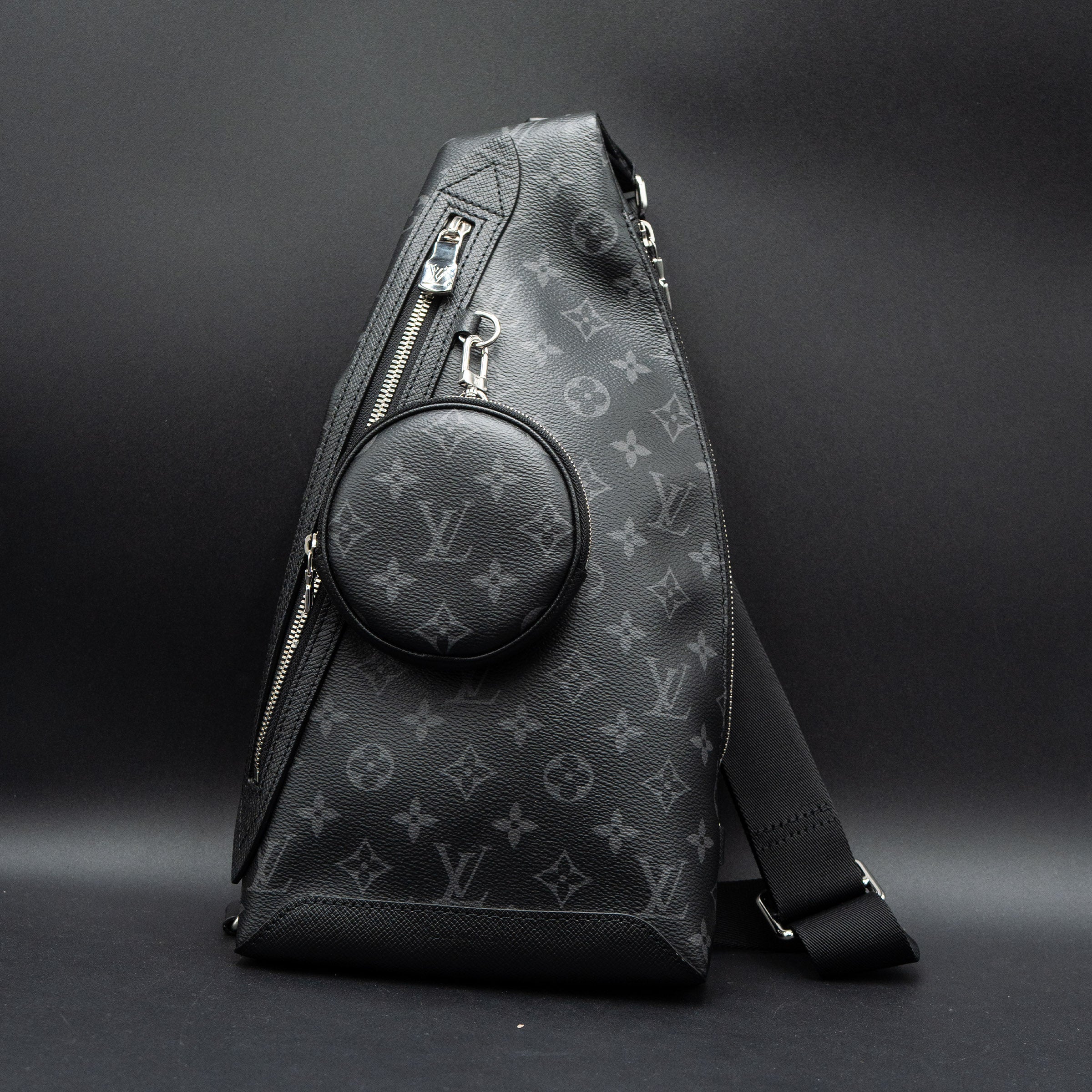 Louis Vuitton Black Monogram Duo Slingbag