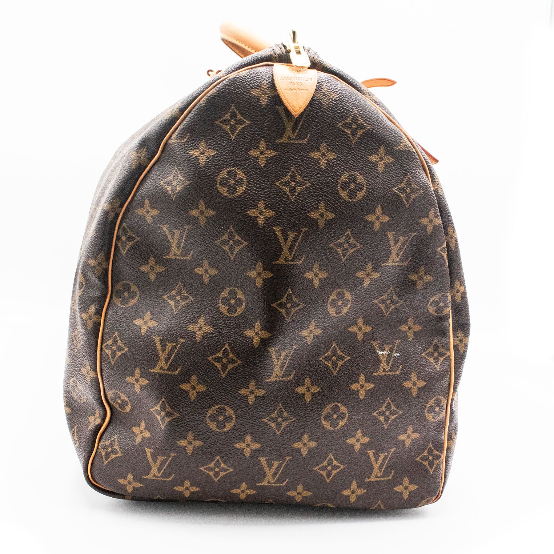Louis Vuitton Keepall 55 Monogram Brown Duffle Bag