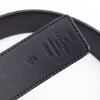 Louis Vuitton Initiales 40mm Matte Black Belt