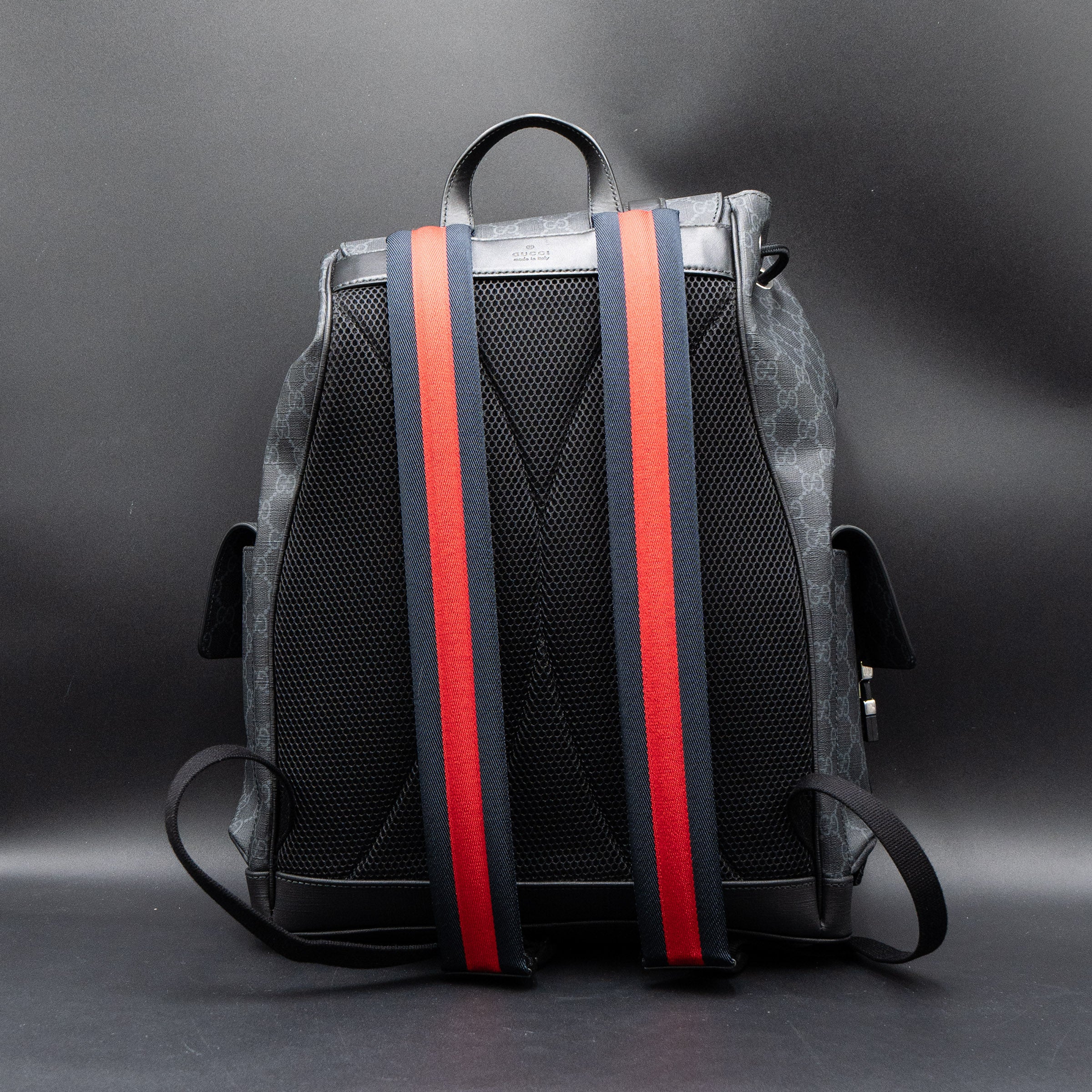 Gucci GG Black Large Backpack