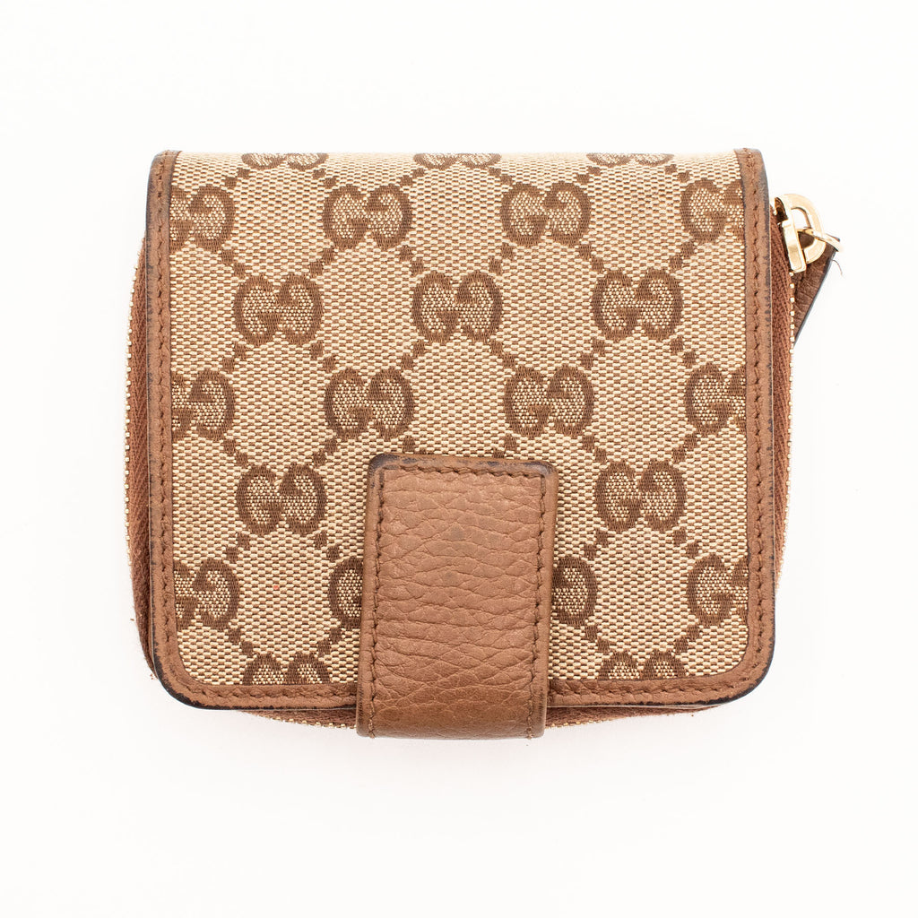Gucci Signature Driver Coin Purse Wallet