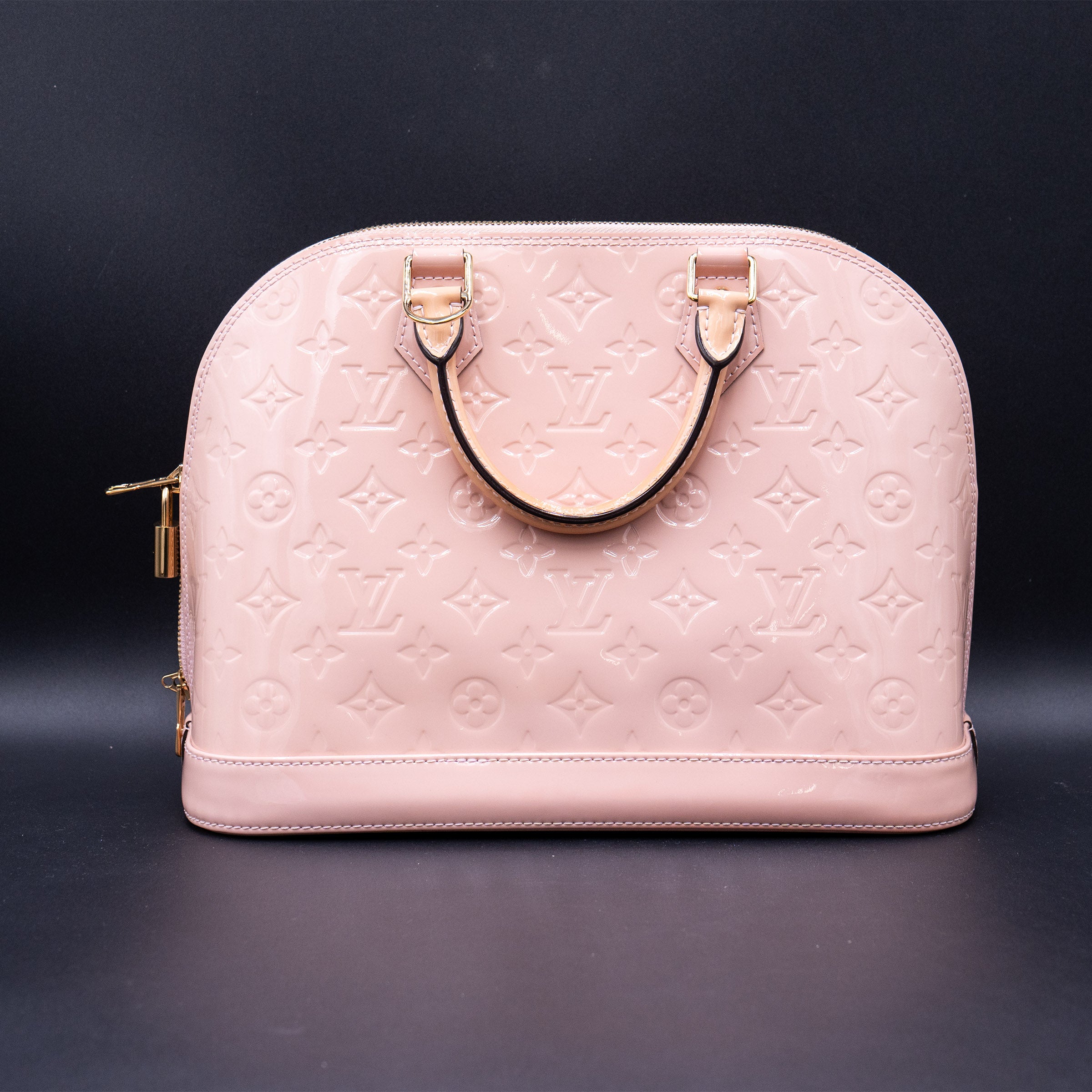 Louis Vuitton Vernis Monogram Alma Handbag