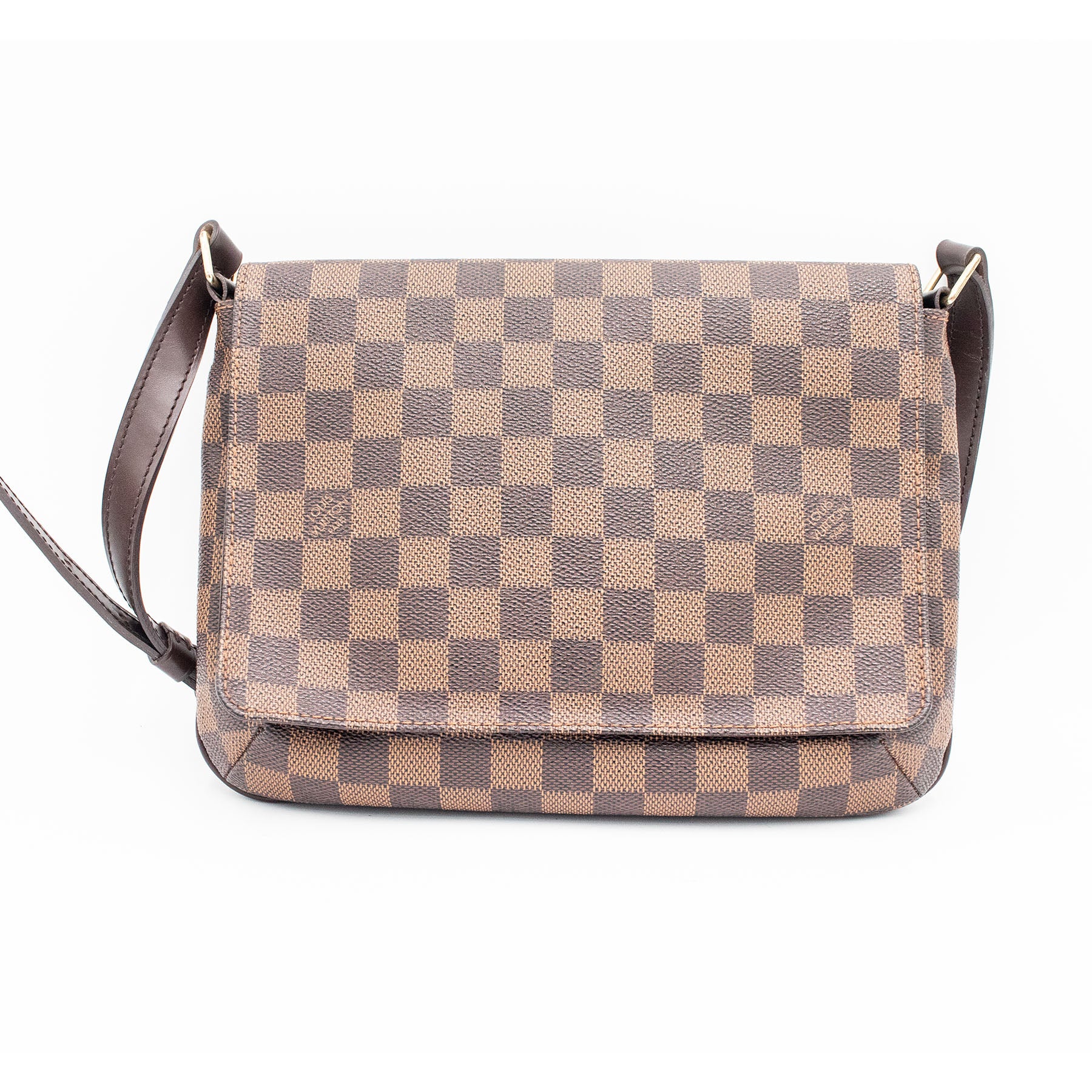 Louis Vuitton Mussette Tango Leather Handbag